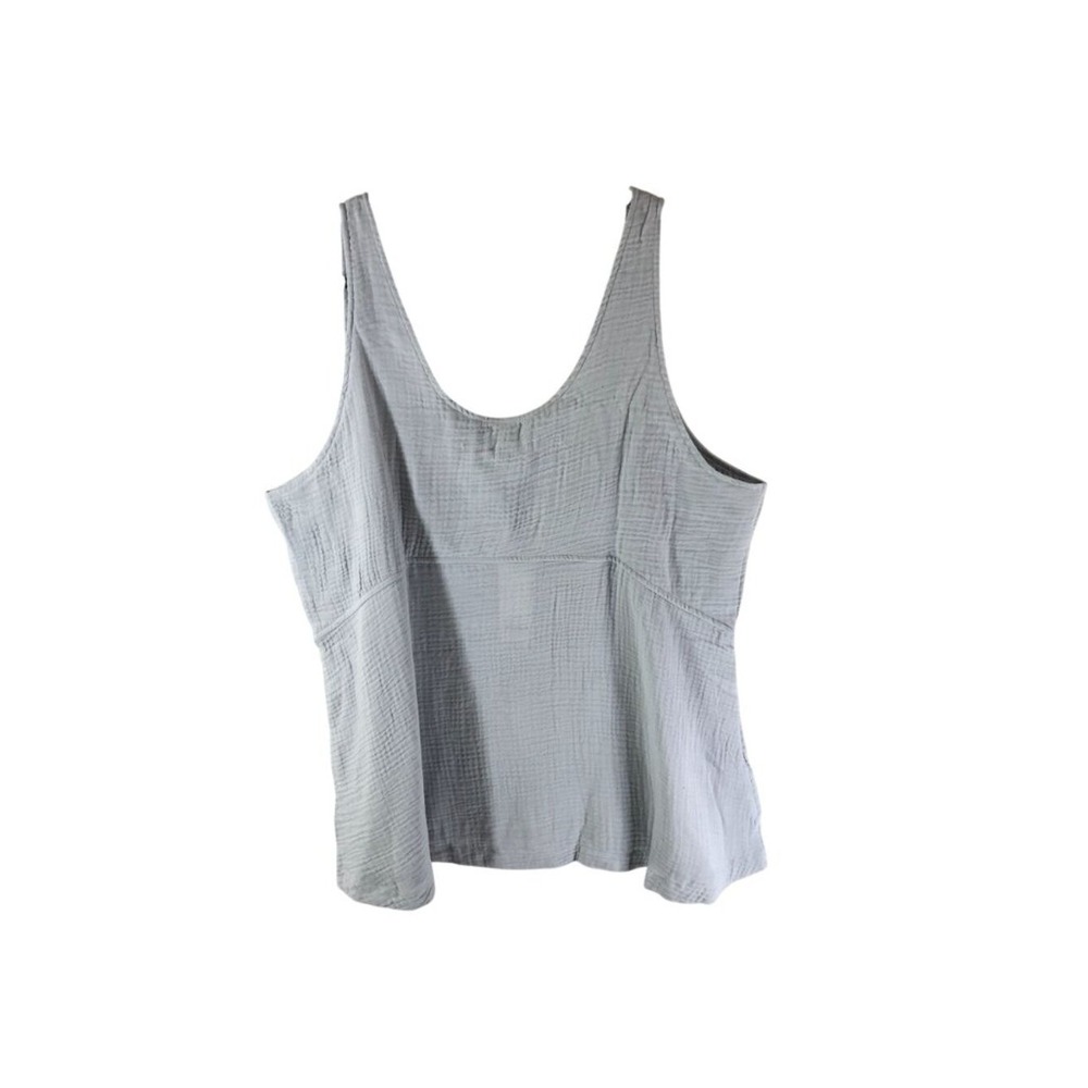 Cozy Earth Boardwalk Breeze Tank Glacier blue Cotton Modal Lounge Tank XXXL NWT